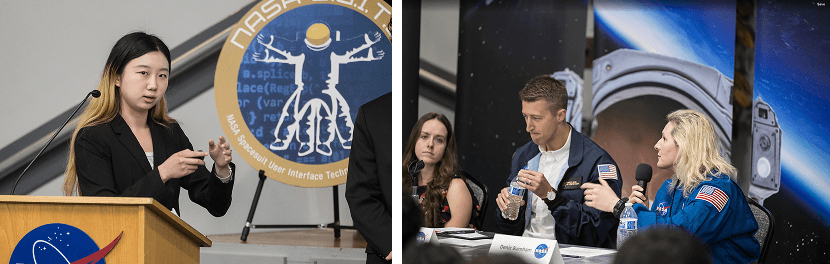 Presenting to the NASA review panel